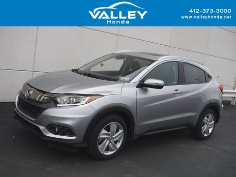 Lunar Silver Metallic Honda HR-V EX AWD.  Click to enlarge.