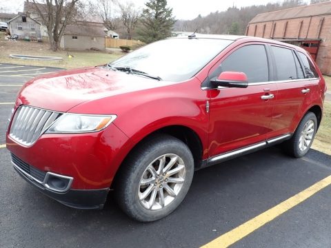 Ruby Red Metallic Lincoln MKX AWD.  Click to enlarge.