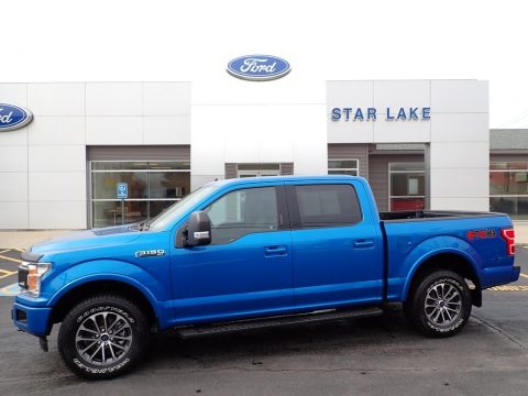 Velocity Blue Ford F150 XLT Sport SuperCrew 4x4.  Click to enlarge.