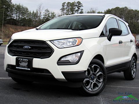 Diamond White Ford EcoSport S.  Click to enlarge.