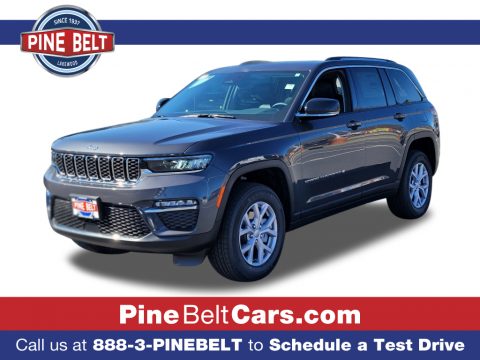 Baltic Gray Metallic Jeep Grand Cherokee Limited 4x4.  Click to enlarge.