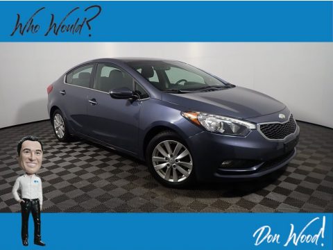 Steel Blue Kia Forte EX. Click to enlarge. Steel Blue Kia Forte EX. Click to enlarge.