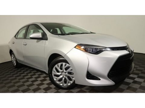 Classic Silver Metalic Toyota Corolla LE.  Click to enlarge.