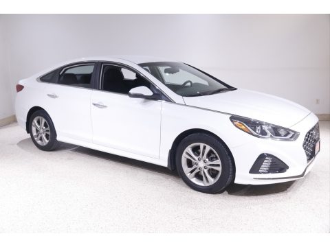 Quartz White Pearl Hyundai Sonata SEL.  Click to enlarge.