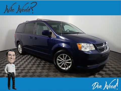 True Blue Pearl Dodge Grand Caravan SXT.  Click to enlarge.
