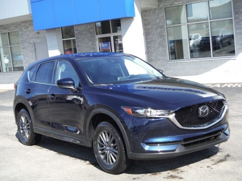 Eternal Blue Mica Mazda CX-5 Touring AWD.  Click to enlarge.