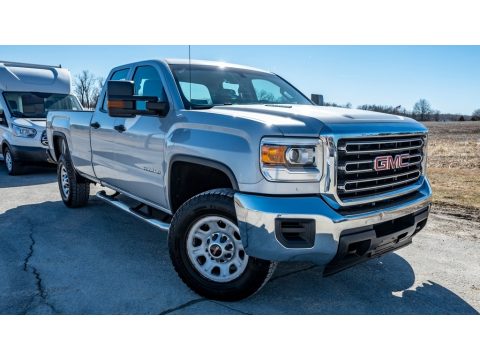Summit White GMC Sierra 3500HD Work Truck Double Cab 4x4.  Click to enlarge.