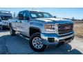 Front 3/4 View of 2015 GMC Sierra 3500HD Work Truck Double Cab 4x4 #1