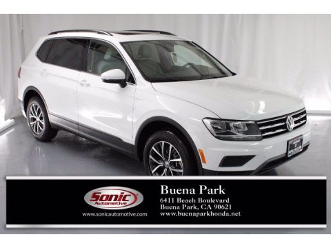 Pure White Volkswagen Tiguan SE.  Click to enlarge.
