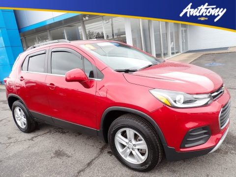 Cajun Red Tintcoat Chevrolet Trax LT AWD.  Click to enlarge.
