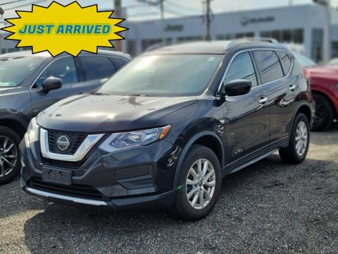 Magnetic Black Pearl Nissan Rogue SV AWD.  Click to enlarge.