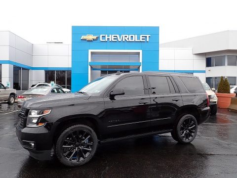 Black Chevrolet Tahoe Premier.  Click to enlarge.