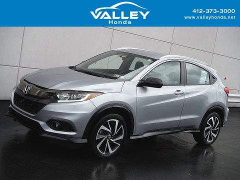 Lunar Silver Metallic Honda HR-V Sport AWD. Click to enlarge. Lunar Silver Metallic Honda HR-V Sport AWD. Click to enlarge.
