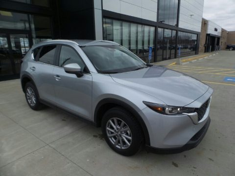 Sonic Silver Metallic Mazda CX-5 S Select AWD.  Click to enlarge.
