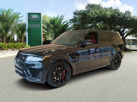 Santorini Black Metallic Land Rover Range Rover Sport HST.  Click to enlarge.