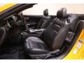 Front Seat of 2018 Ford Mustang EcoBoost Convertible #6