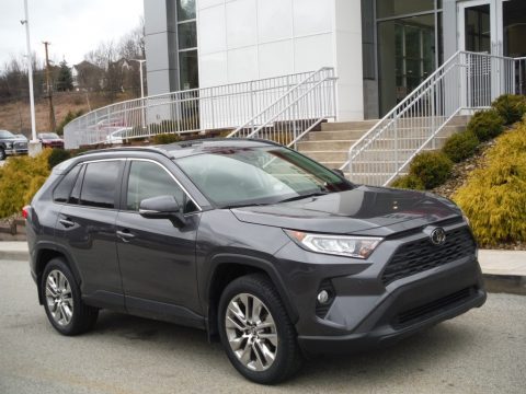 Magnetic Gray Metallic Toyota RAV4 XLE AWD.  Click to enlarge.