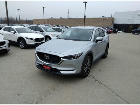 Sonic Silver Metallic Mazda CX-5 Grand Touring AWD.  Click to enlarge.