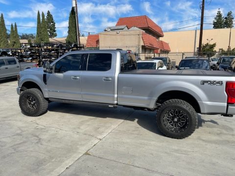 Iconic Silver Ford F350 Super Duty Lariat Crew Cab 4x4.  Click to enlarge.