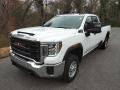 Front 3/4 View of 2021 GMC Sierra 2500HD Double Cab 4WD #2