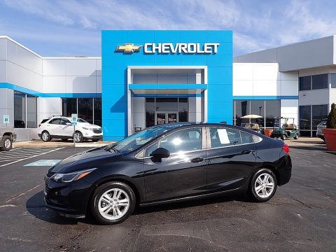 Mosaic Black Metallic Chevrolet Cruze LT.  Click to enlarge.