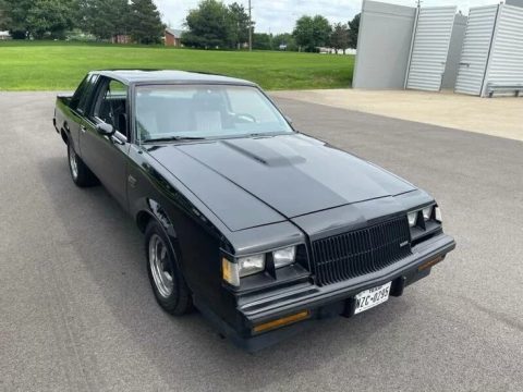 Black Buick Regal Grand National.  Click to enlarge.