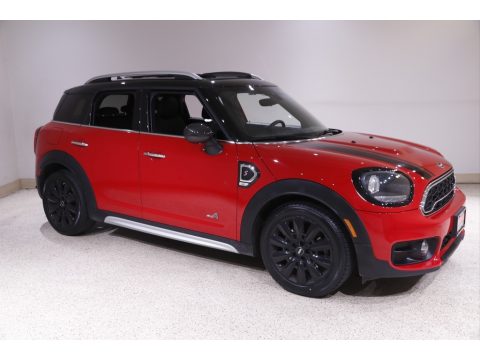 Chili Red Mini Countryman Cooper S All4.  Click to enlarge.