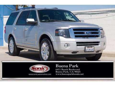 Ingot Silver Metallic Ford Expedition Limited.  Click to enlarge.