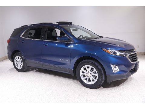 Pacific Blue Metallic Chevrolet Equinox LT AWD.  Click to enlarge.