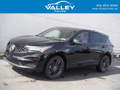 Majestic Black Pearl Acura RDX A-Spec AWD.  Click to enlarge.