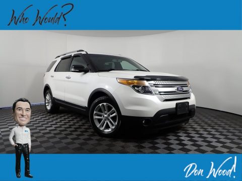 Oxford White Ford Explorer XLT.  Click to enlarge.