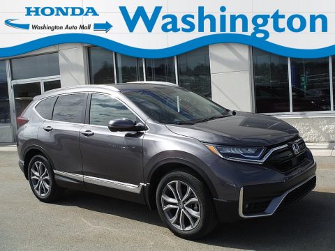 Sonic Gray Pearl Honda CR-V Touring AWD.  Click to enlarge.