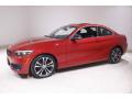 Front 3/4 View of 2018 BMW 2 Series 230i xDrive Coupe #3
