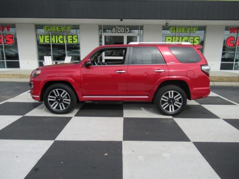 Barcelona Red Metallic Toyota 4Runner Limited 4x4.  Click to enlarge.