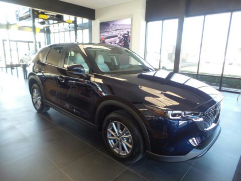Deep Crystal Blue Mica Mazda CX-5 S Preferred AWD.  Click to enlarge.