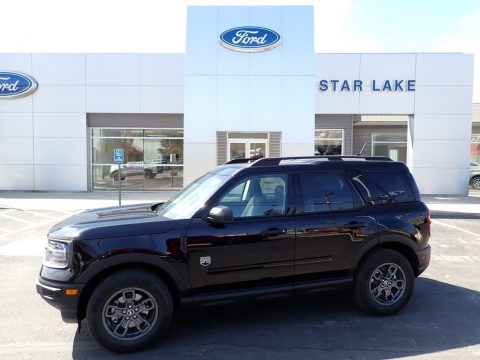 Shadow Black Ford Bronco Sport Big Bend 4x4.  Click to enlarge.