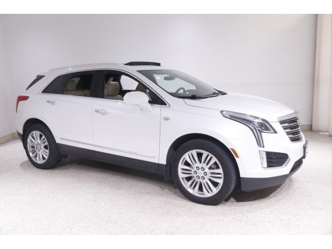 Crystal White Tricoat Cadillac XT5 Premium Luxury.  Click to enlarge.