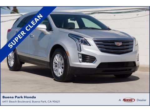 Radiant Silver Metallic Cadillac XT5 AWD.  Click to enlarge.