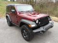 Front 3/4 View of 2022 Jeep Wrangler Willys 4x4 #4