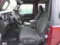 Front Seat of 2022 Jeep Wrangler Willys 4x4 #10