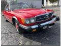 Front 3/4 View of 1977 Mercedes-Benz SL Class 450 SL roadster #2