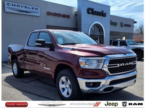 Delmonico Red Pearl Ram 1500 Big Horn Quad Cab 4x4.  Click to enlarge.