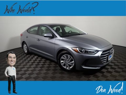 Gray Hyundai Elantra SE.  Click to enlarge.