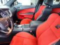  2021 Dodge Charger Black/Ruby Red Interior #12