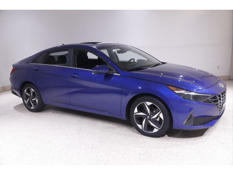 Intense Blue Hyundai Elantra SEL. Click to enlarge. Intense Blue Hyundai Elantra SEL. Click to enlarge.