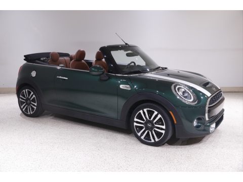 British Racing Green II Mini Convertible Cooper S.  Click to enlarge.