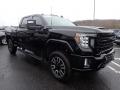 Front 3/4 View of 2020 GMC Sierra 2500HD AT4 Crew Cab 4WD #4