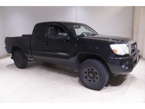 Black Toyota Tacoma Access Cab.  Click to enlarge.