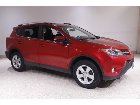 Barcelona Red Metallic Toyota RAV4 XLE AWD. Click to enlarge. Barcelona Red Metallic Toyota RAV4 XLE AWD. Click to enlarge.