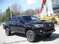 Front 3/4 View of 2021 Toyota Tacoma TRD Sport Double Cab 4x4 #1